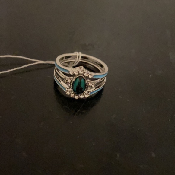 Turquoise stackable ring - Picture 6 of 7